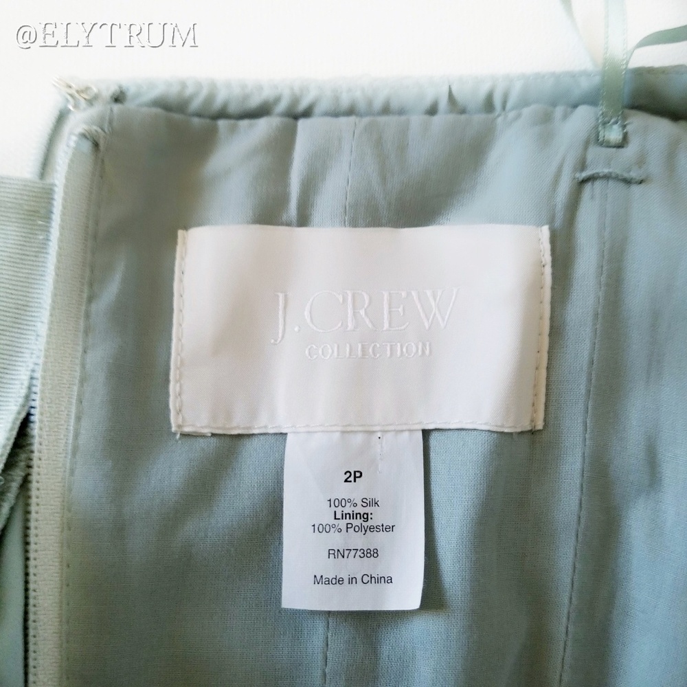J.Crew Arabelle silk strapless gown - Picture 6 of 6